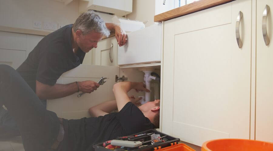 Professional burst pipe repair services in McDougal, AR
